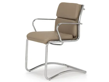 SEASON COMFORT - Cantilever chair with armrests _ Quinti Sedute